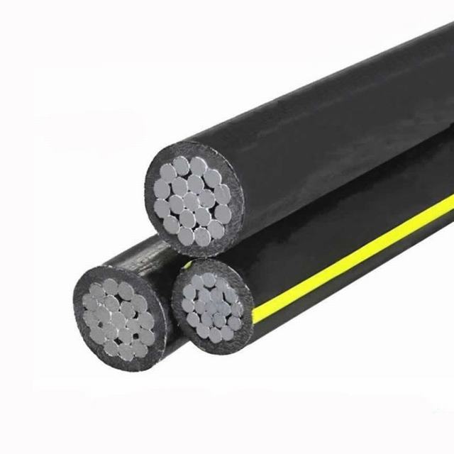 600V Secondary Urd Cable Triplex Aluminum Conductor Overhead Insulated Cable