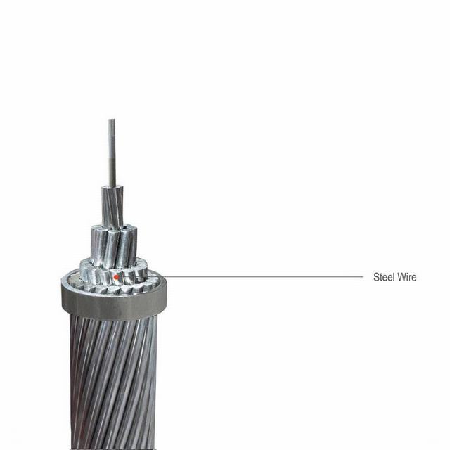  Conduttore nudo di rinforzo acciaio di alluminio del conduttore di ACSR 120/20