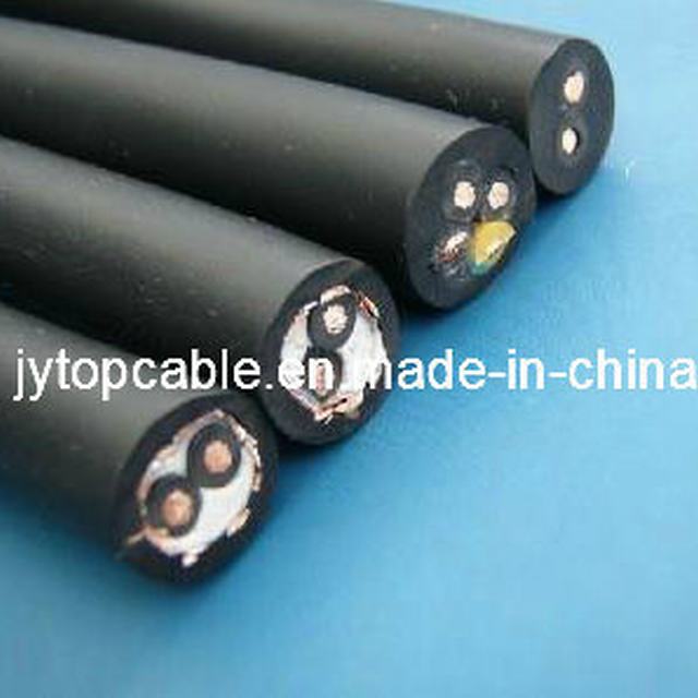 Flexible Power Cable with Rubber Sheahed