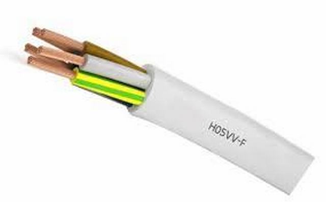 H03VV-F/H05VV-F kreisförmiger flexibler Kabel-PVC Isolierdraht