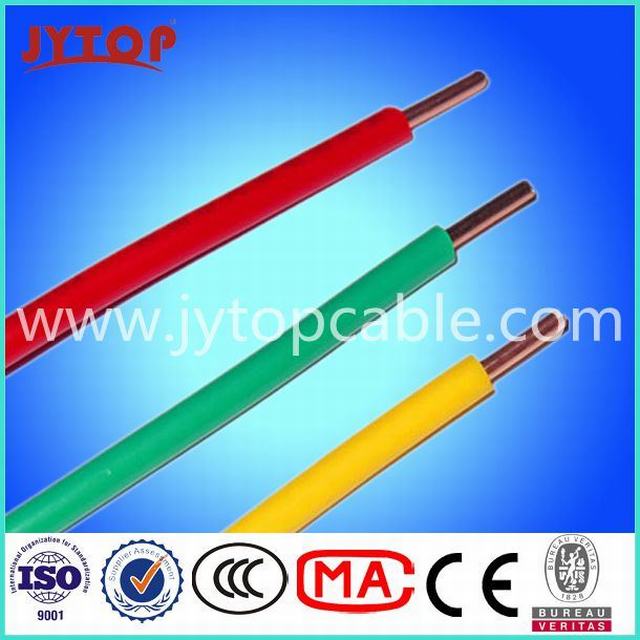  H05 V-U H07 V-U PVC Insulated Electrical Wire mit CER