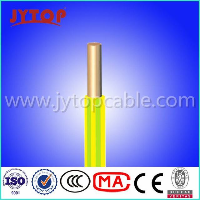 Collegare elettrico isolato PVC di H05V-U in BS 6004