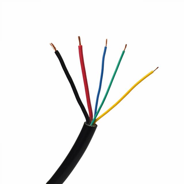  H05V2V2-F гибкий медный провод в оболочке диаметром противодействующего ПВХ изоляцией кабель