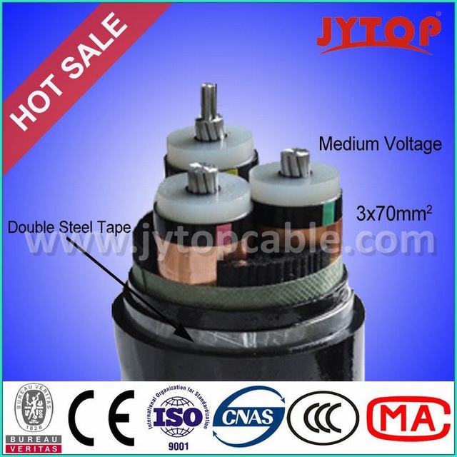  Alta calidad de 20kv XLPE Cable Cable Cable de 3 núcleos Factory