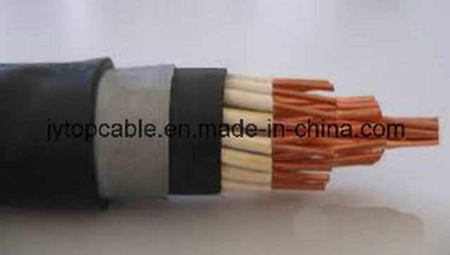  Jinyuan productos calientes aislados con PVC Steel-Tape Cable de mando blindado