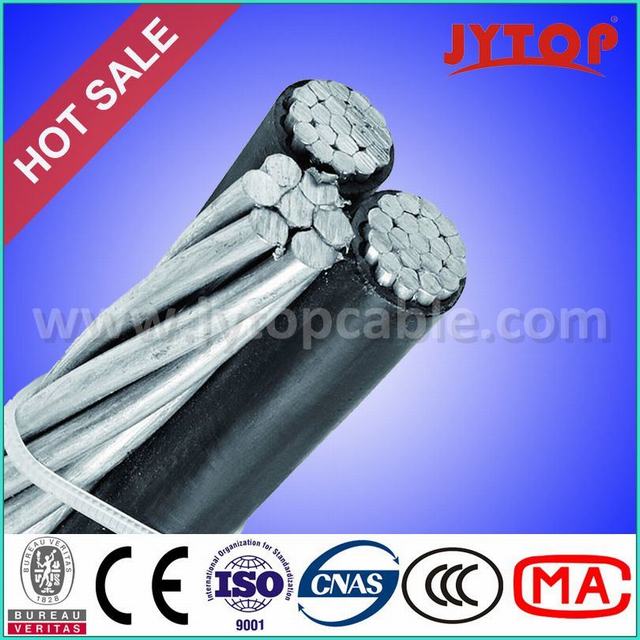 Low Voltage 600V Aerial Bundled Cable Triplex Cable ABC Cable for Overhead Transmission