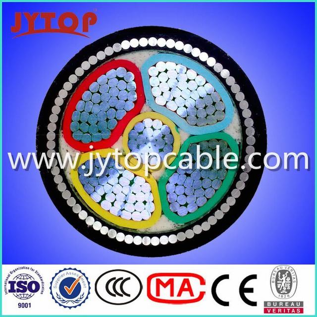  Basse tension de câble en PVC de câble blindé avec certificat CE