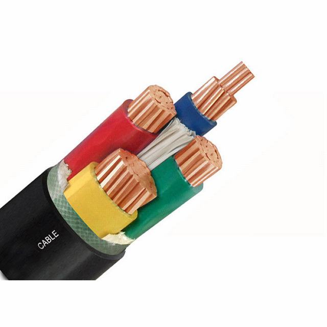  LV 4 core de baja tensión aislamiento XLPE Urd Metro cable de alimentación