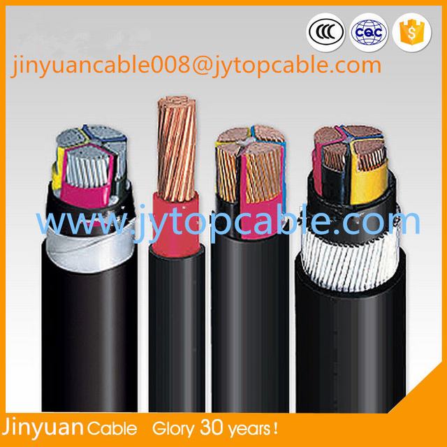  Mittlerer Isolierungs-Material-SWA PVC-Hüllen-Leistung-kupfernes Kabel Vde-Standard der Spannungs-N2sby XLPE