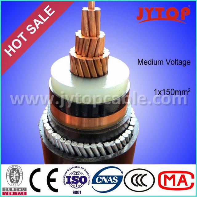  Mv 8.7/15kv XLPE Cable Conductor de cobre aislados