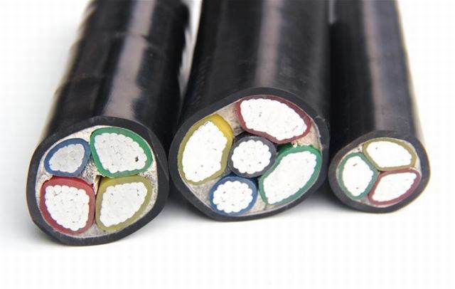 PVC Insulated Aluminum Power Cable Aluminum Cable 4X95