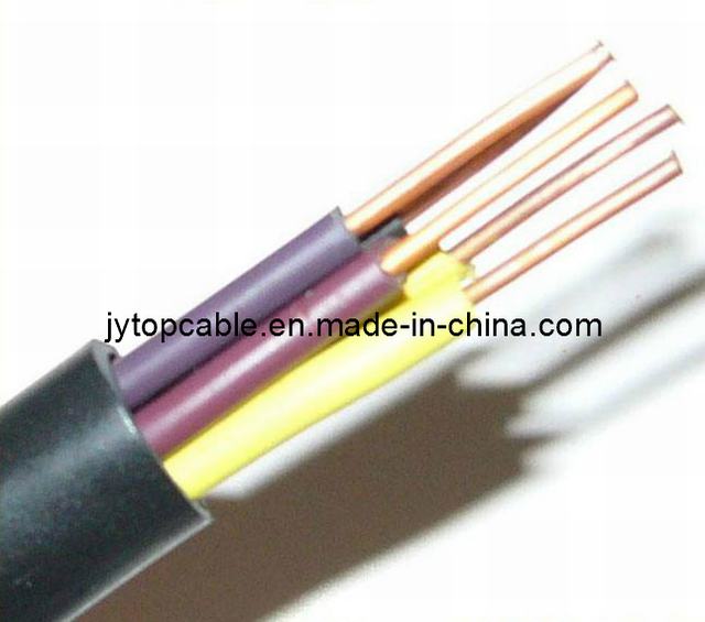  Cable de control de PVC de 4mm2