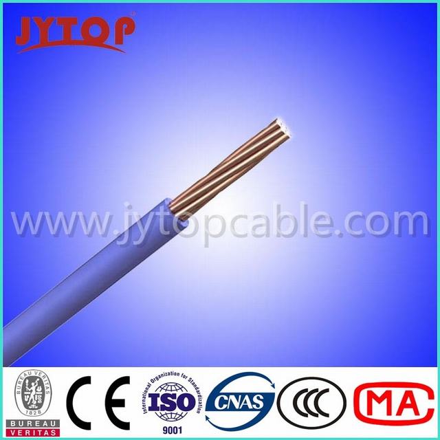  Aislamiento de PVC cables con conductores de cobre trenzado