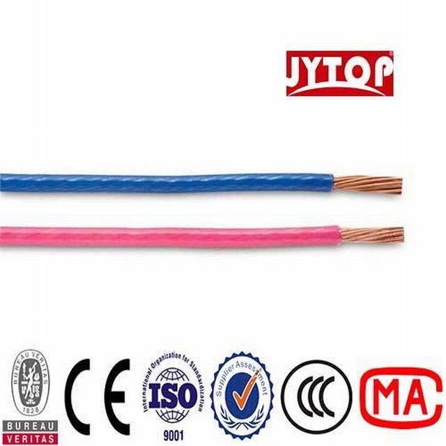  Thhn Thwn-2 Cable de cobre aislados en PVC con cable de la chaqueta de Nylon Mtw