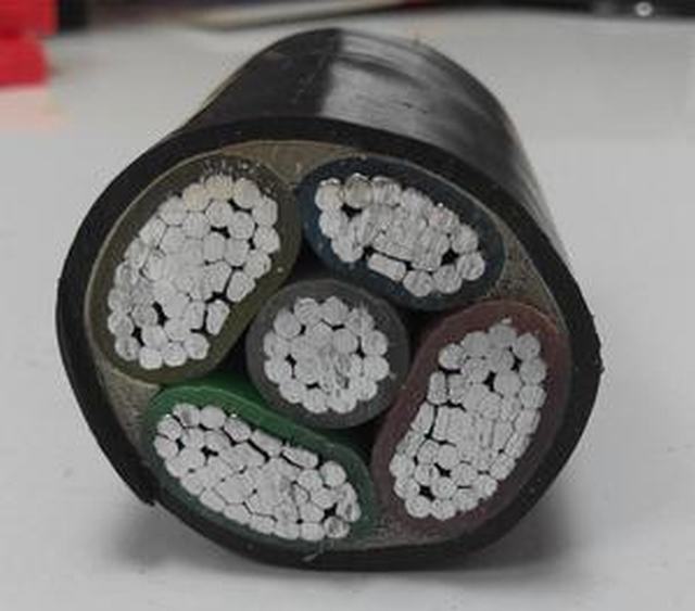  0.6~1kv il conduttore di rame XLPE ha isolato il cavo elettrico inguainato PVC corazzato del collegare di alluminio Cu/XLPE/Awa/PVC