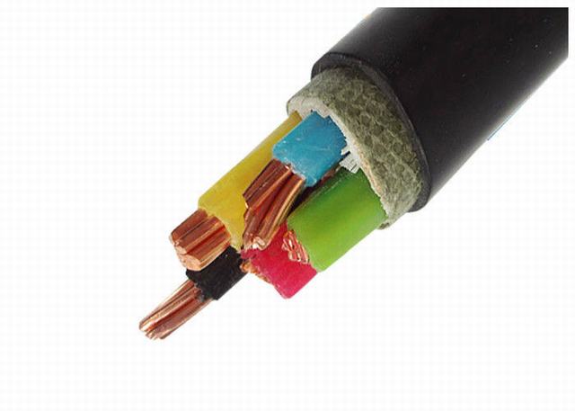  3 condutores de cobre os cabos de alimentação de baixa tensão para cablagem industrial e distribuição de alimentação
