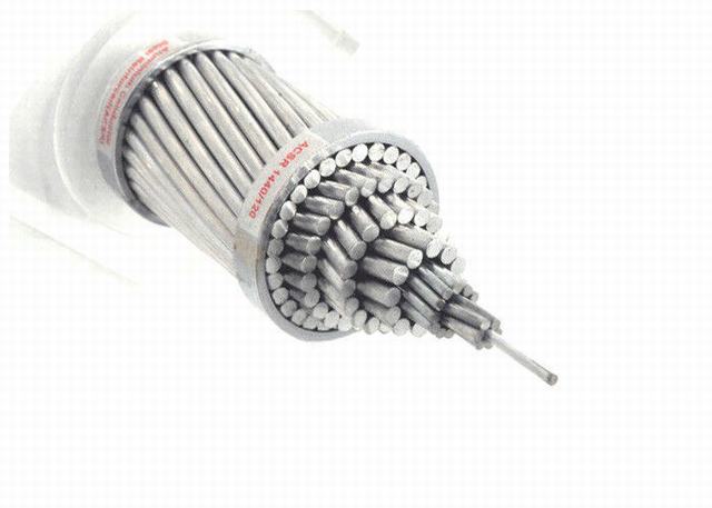 Techo estándar ASTM Conductor conductores desnudos de aluminio reforzado con alambre de acero