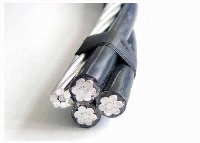 Aerial Bundled XLPE Insulated Cable, XLPE / PE / PVC Insulated XLPE Electrical Cable