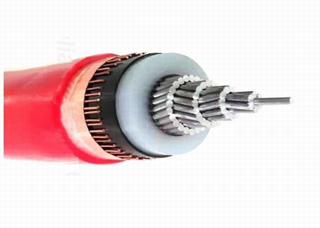  Conducteur en aluminium Câble d'alimentation isolée en polyéthylène réticulé pour la ligne de transmission de Distribution de puissance 6,35 - 11 kv