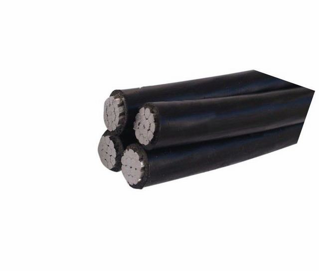 Certificated Aluminum Conductor XLPE Insulation Aerial Bundled Cable