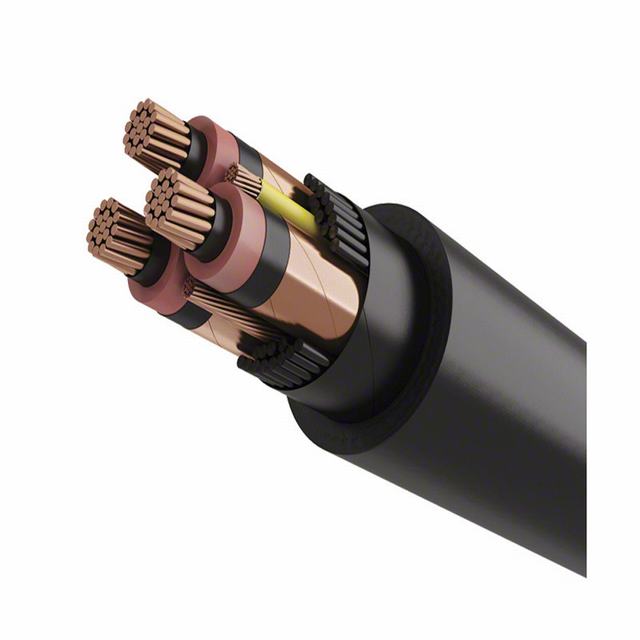 China XLPE Insulated Electric Cable 0.6/1kv Copper/ Aluminum Conductor 3 Core 4mm2 HDMI Cable PVC Cable Aluminum Buliding Wire with Listed XLPE PVC Cable