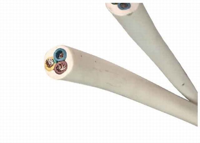  Cable flexible 6sqmm LV 3 núcleos Cu/PVC/PVC Cable Eléctrico nominal 450/750V de tensión del cable