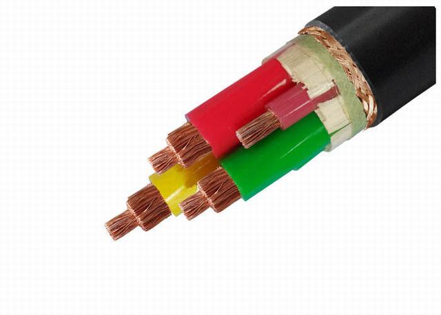  Cobre flexível cabo de alimentação Isolados em XLPE 4 núcleos cabo de baixa tensão