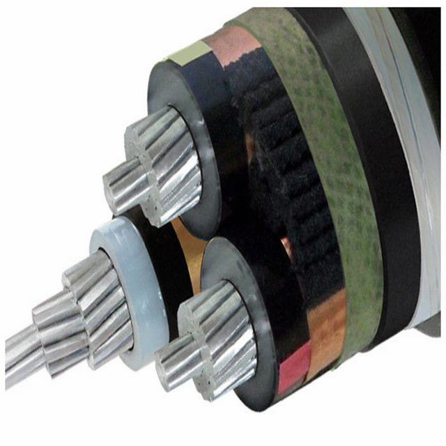  Низкое напряжение алюминиевых 300мм2 XLPE ПВХ кабеля питания для строительства
