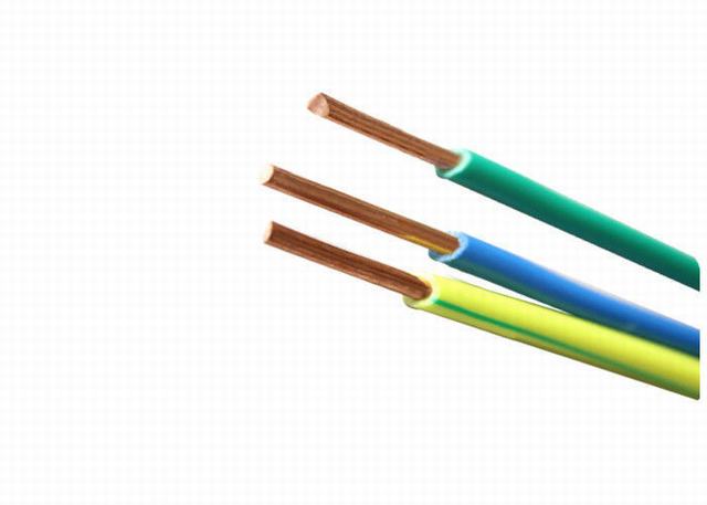  Isolation en PVC non Sheated conducteur solide les câbles de câblage de la Chambre basse tension