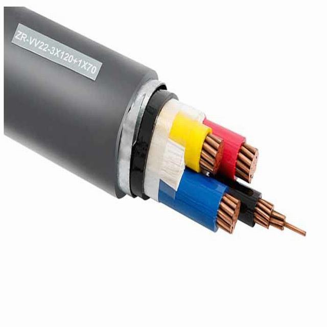  Специальный плоский ПВХ поездки элеватора кабель с бронированные волоконно-оптический кабель
