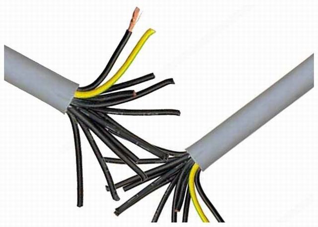 Unshield aislamiento de PVC Revestimiento de PVC y cables de control Cu/PVC/PVC X2.5sq 450/750V 20mm.