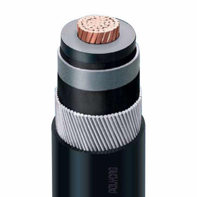  Câble électrique avec isolation XLPE 0.6/1Conducteur en cuivre kv/ Aluminium 1 Core 150mm2 Câble Cordon d'alimentation à l'intérieur du bac de câble électrique à fibre optique