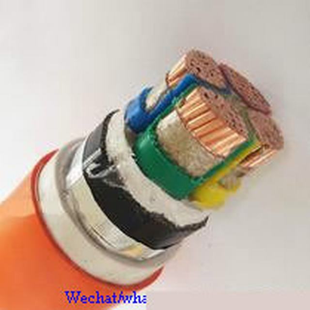  Aislamiento XLPE Cable de alimentación de baja tensión aislados con PVC, Cable de alimentación Cable de alimentación de PVC
