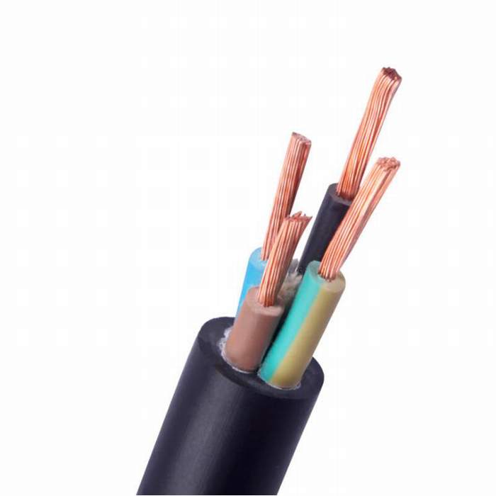 
                                 0,5Mm 0,75mm 1mm 1,5mm 2,5mm 4 mm 6 mm 10mm Thhn Thwn poder construir o fio elétrico de cobre entrançado blindado com isolamento de PVC flexível da bainha do cabo de comando blindado de PVC                            