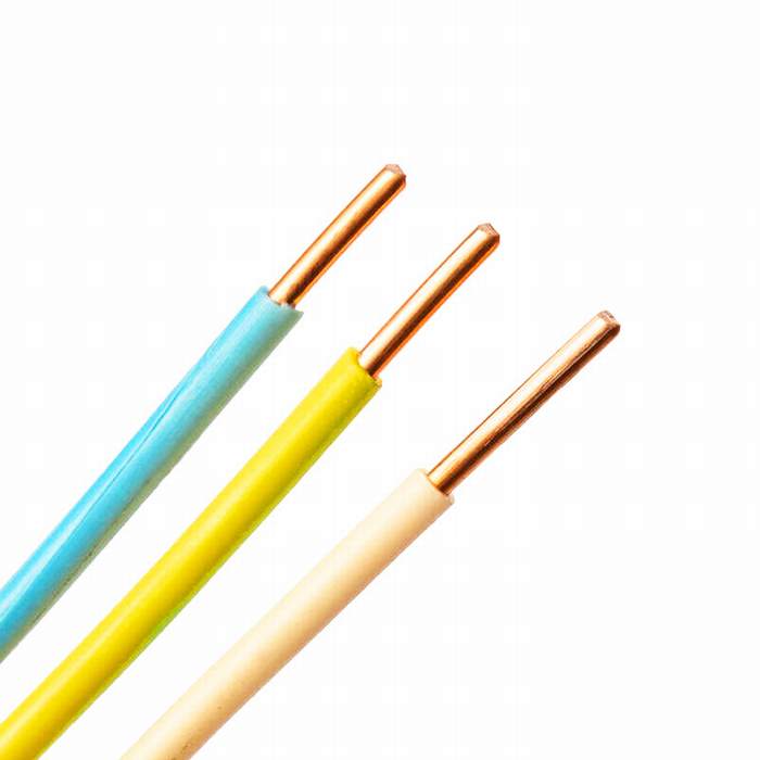 
                                 0,5Mm 0,75mm 1mm 1,5mm 2mm 2,5mm 4 mm de isolamento de PVC cobre 6 mm de fio de cobre de eléctrico                            
