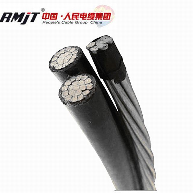  Les frais généraux de l'aluminium Cable-Overhead 0.6/1kv chute de service sur le fil antenne câble fourni pour la ligne de frais généraux