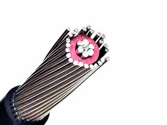 0.6/1kv Aluminum Alloy Conductor XLPE Insulated Concentric Cable 3*4AWG