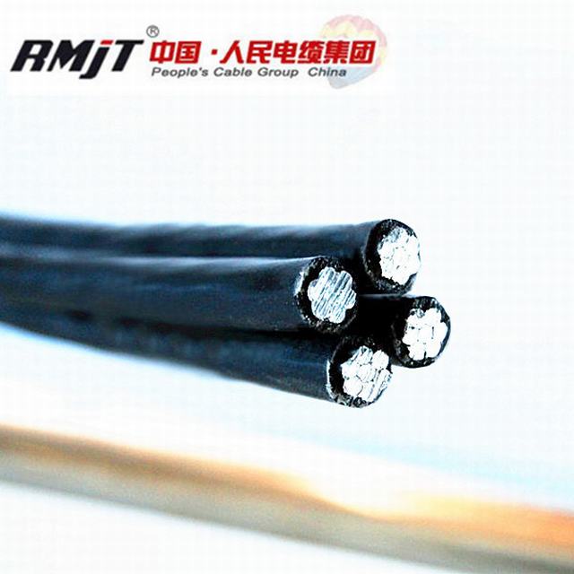  0.6/1kv Cable Eléctrico Cable de aluminio ABC Cable con aislamiento XLPE /PE