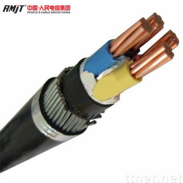 0.6/1kv PVC Insulated PVC Sheath Nyy/Nayy/Na2xy Swa Cable