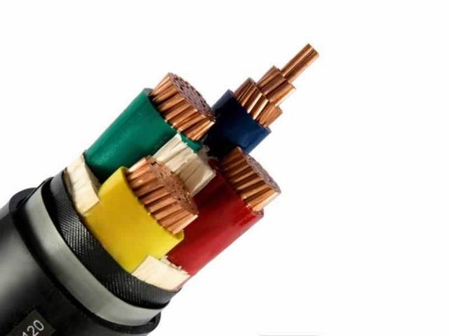
                                 0.6/1kv Funda de PVC aislante XLPE Swa Cable de alimentación                            