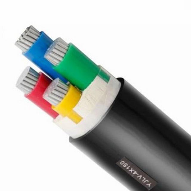0.6/1kv Yjlv 240 mm2 Aluminum Conductor PVC Insulated Power Cable