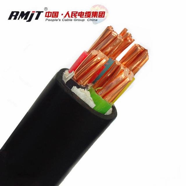  Cable de alimentación Yjv 0.6/1kv XLPE Revestimiento de PVC con aislamiento de cables eléctricos