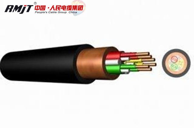  0.75~10 Sqmm Copper-Tape PVC blindado com bainha de cabo de controle