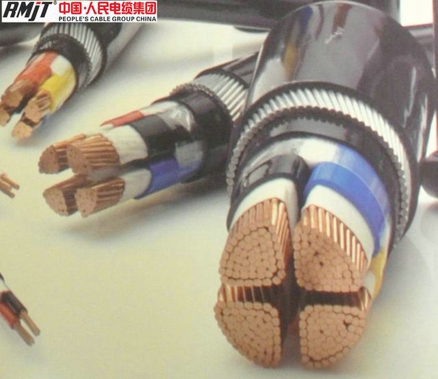  XLPE 1-35Кв/ПВХ изоляцией электрического кабеля