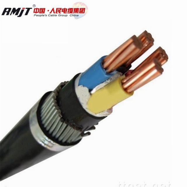  1 a 5 núcleos aislados con PVC Gsw Metro cable de alimentación de blindados