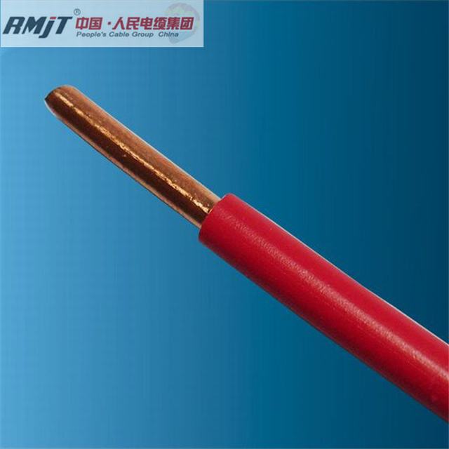  1,5Mm 2,5mm 4 mm 6 mm de fio eléctrico com núcleo de cobre PVC abrangido