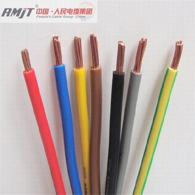  1,5 mm2 2,5Mm2 4mm2 isolés en PVC de base de cuivre boîtier électrique sur le fil