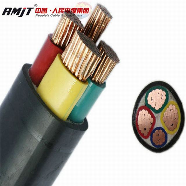  11kv/ aluminium Conducteur en cuivre XLPE/PVC/PE Câble d'alimentation isolée