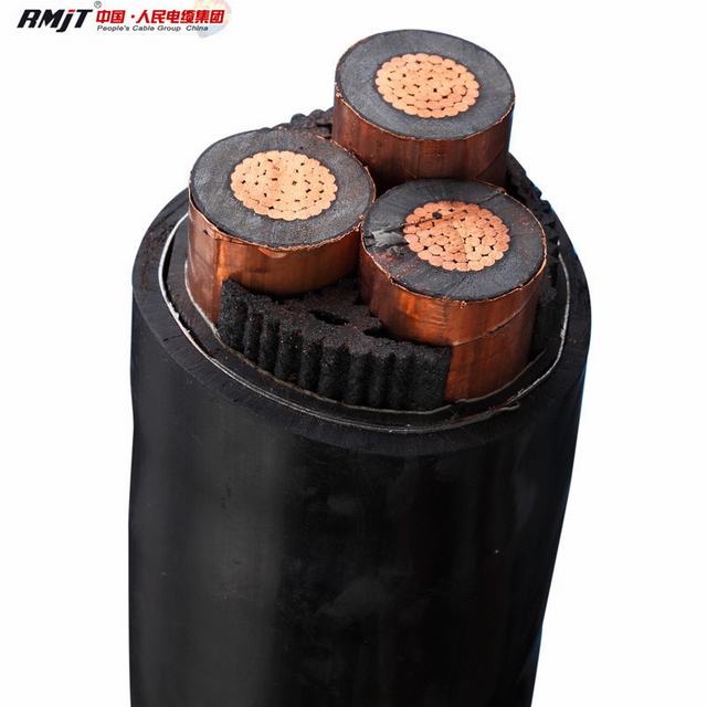 15kv 3 Core XLPE Insulated PVC Sheathed Power Cable