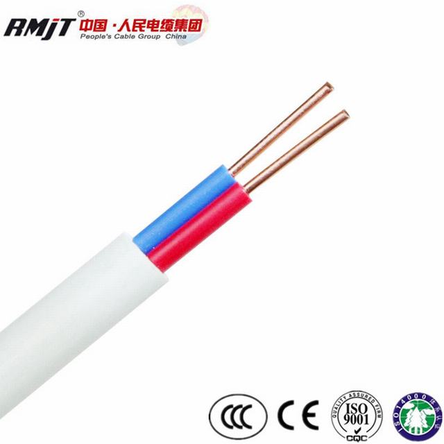 
                                 De 2 Núcleos de 4mm2 BVVB cable plano flexible de cobre y cables XLPE Cable Flexible de cobre                            